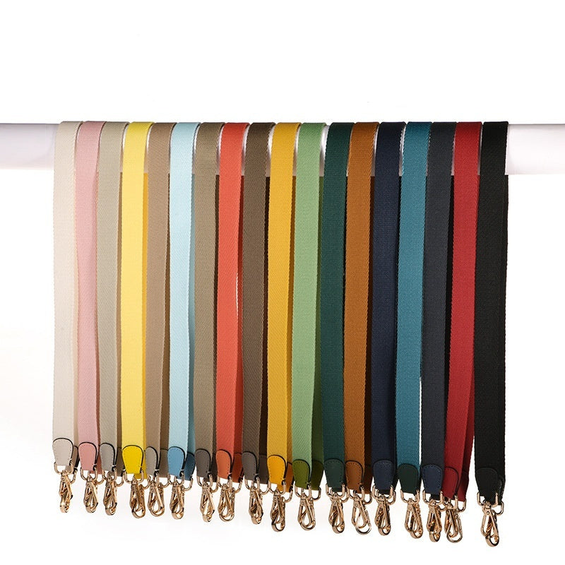 Canvas Broadband Solid Color Backpack Shoulder Strap Canvas Broadband Solid Color Backpack Shoulder Strap